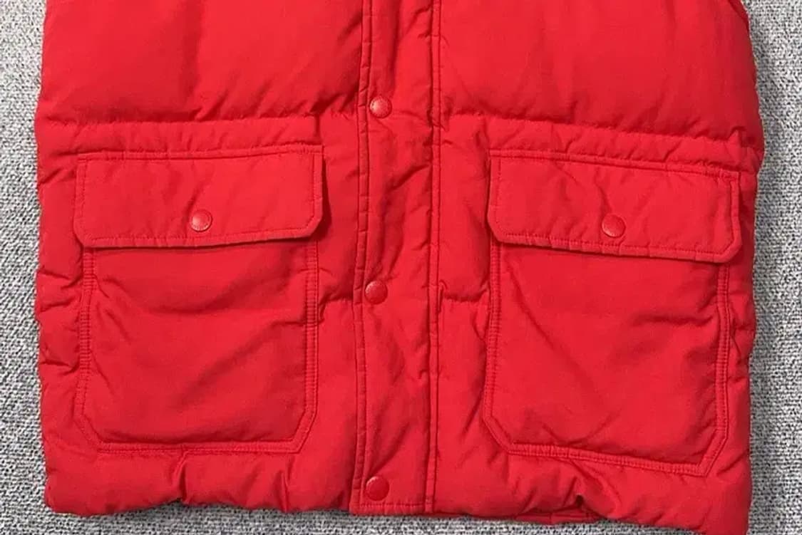 엠엘비 뉴욕양키즈 레드 패딩 조끼 100 상품이미지4