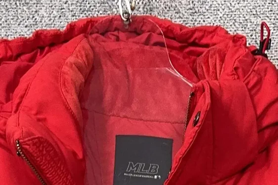 엠엘비 뉴욕양키즈 레드 패딩 조끼 100 상품이미지5