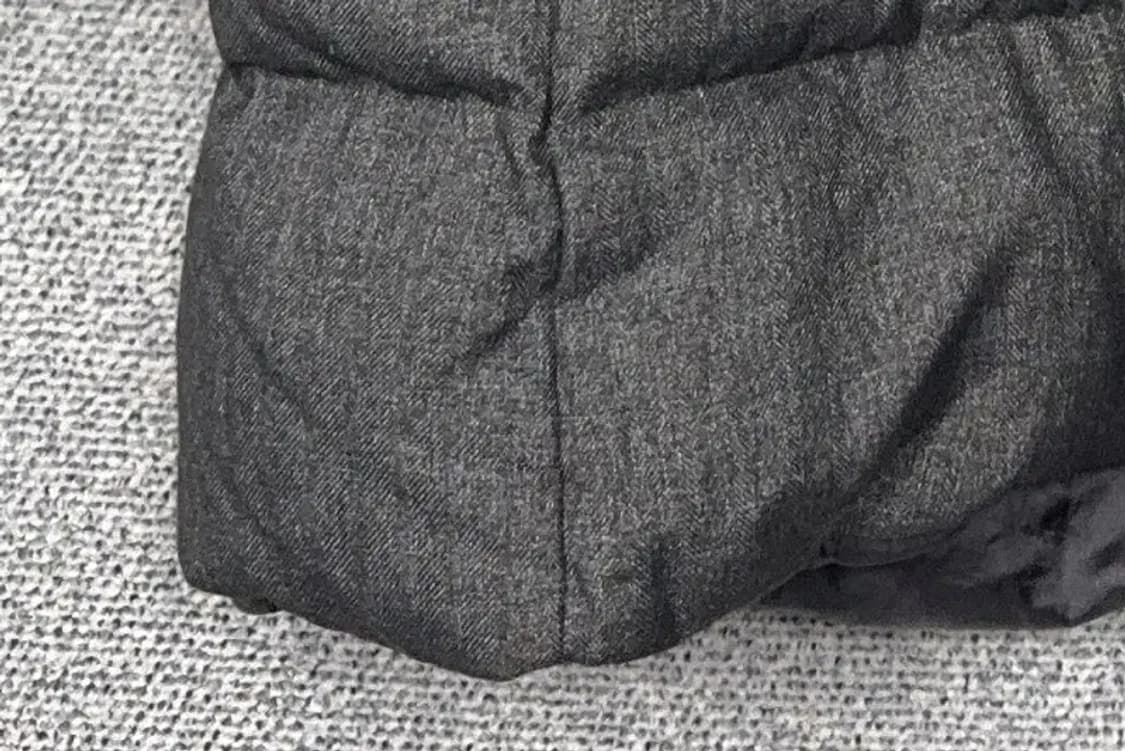 에잇세컨즈 그레이 벨티드 다운 롱패딩 S 상품이미지5