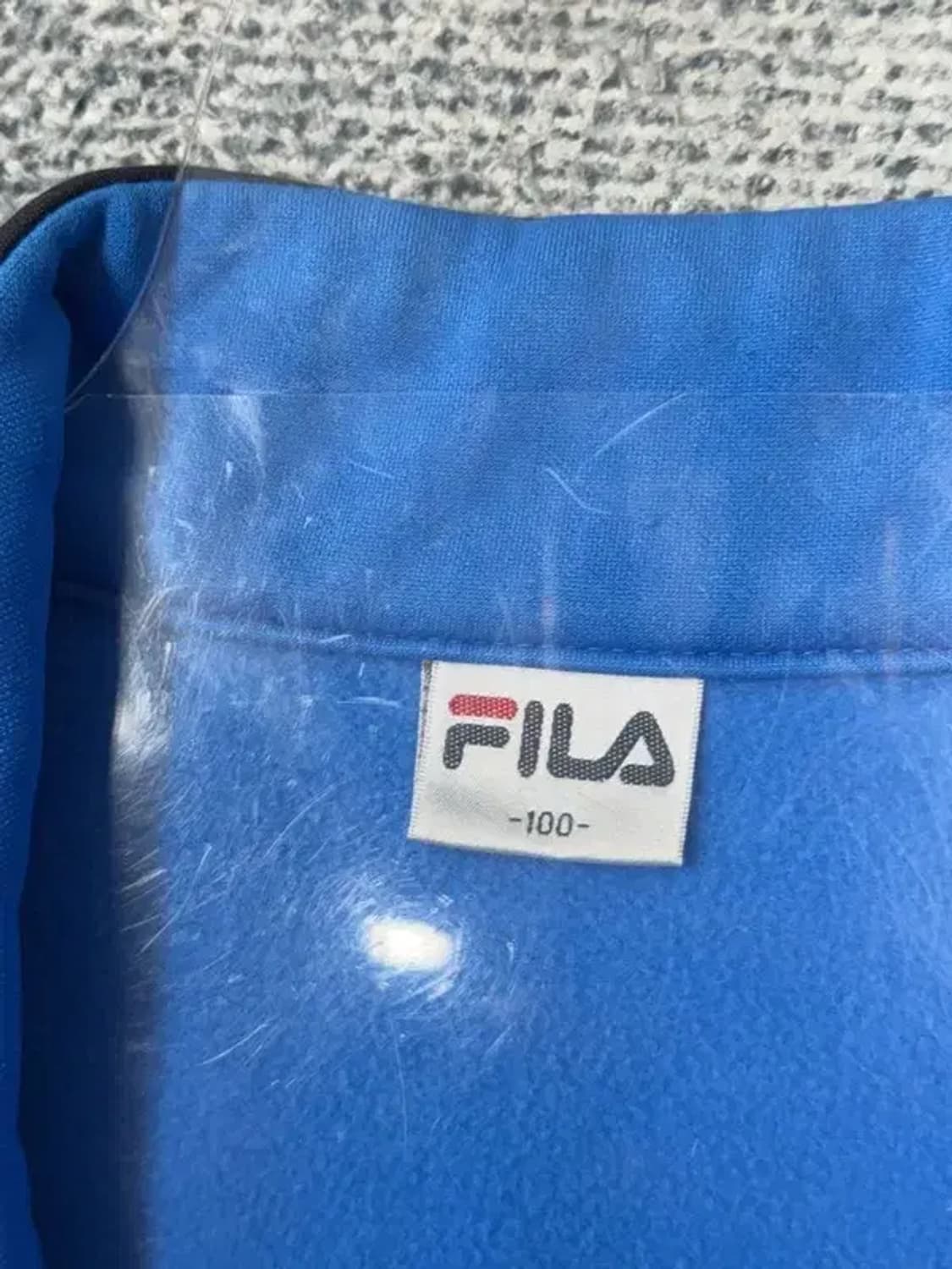 휠라 네이비 로고 기능성 집업 100 상품이미지7