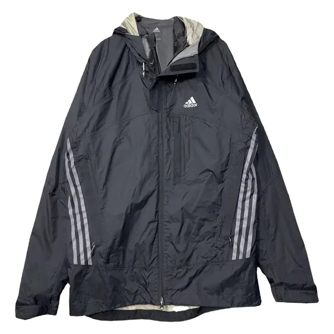 아디다스 블랙 로고 기능성 바람막이 105 상품이미지1