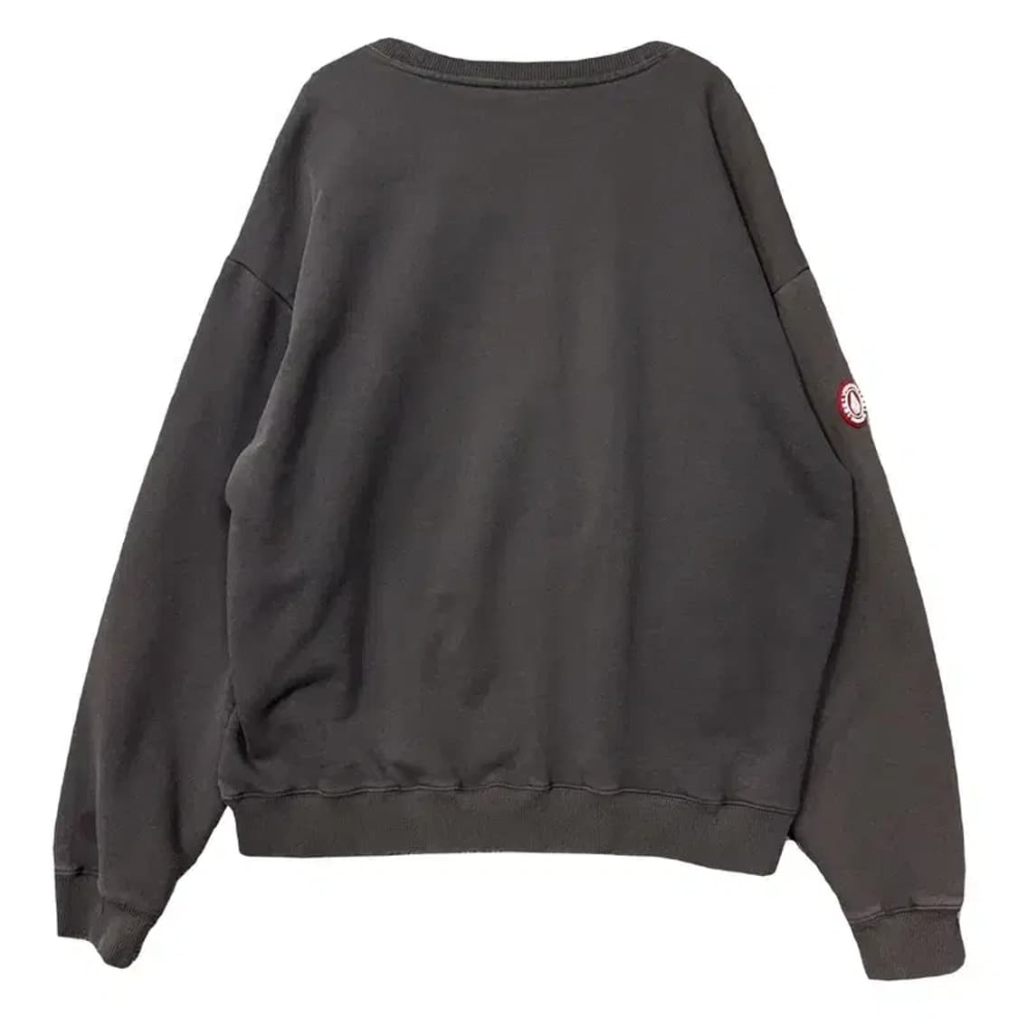 볼콤 그레이 로고 오버핏 맨투맨 L(100) 상품이미지2