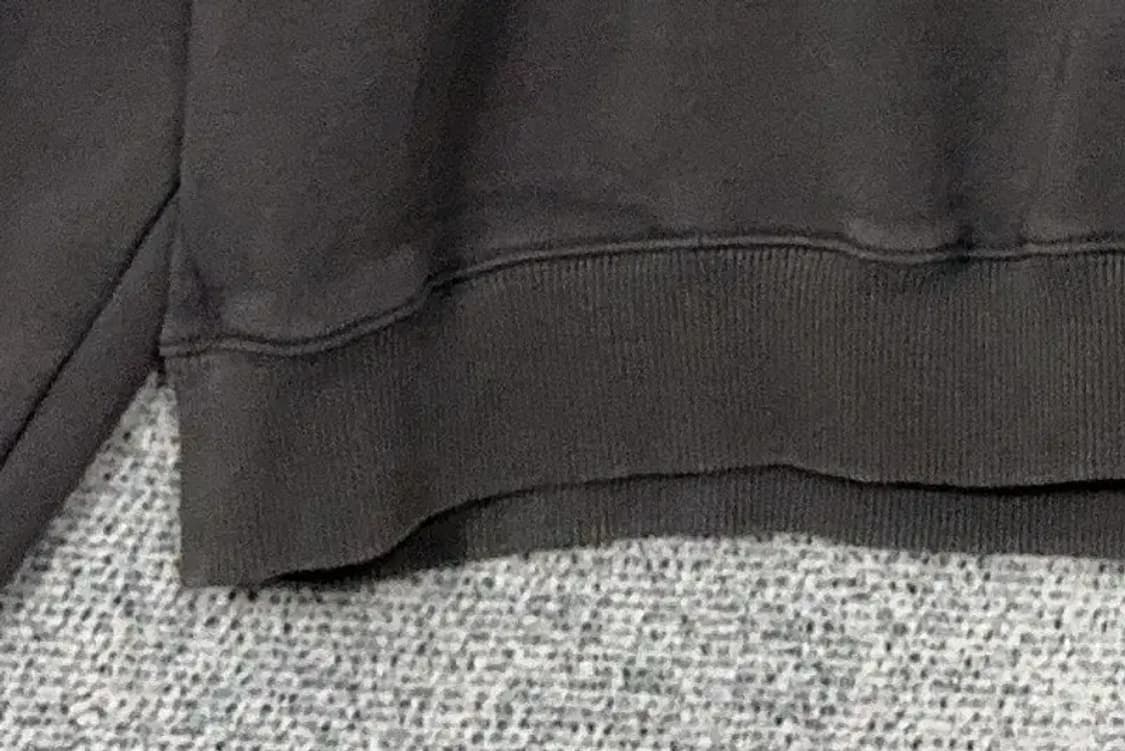 볼콤 그레이 로고 오버핏 맨투맨 L(100) 상품이미지6