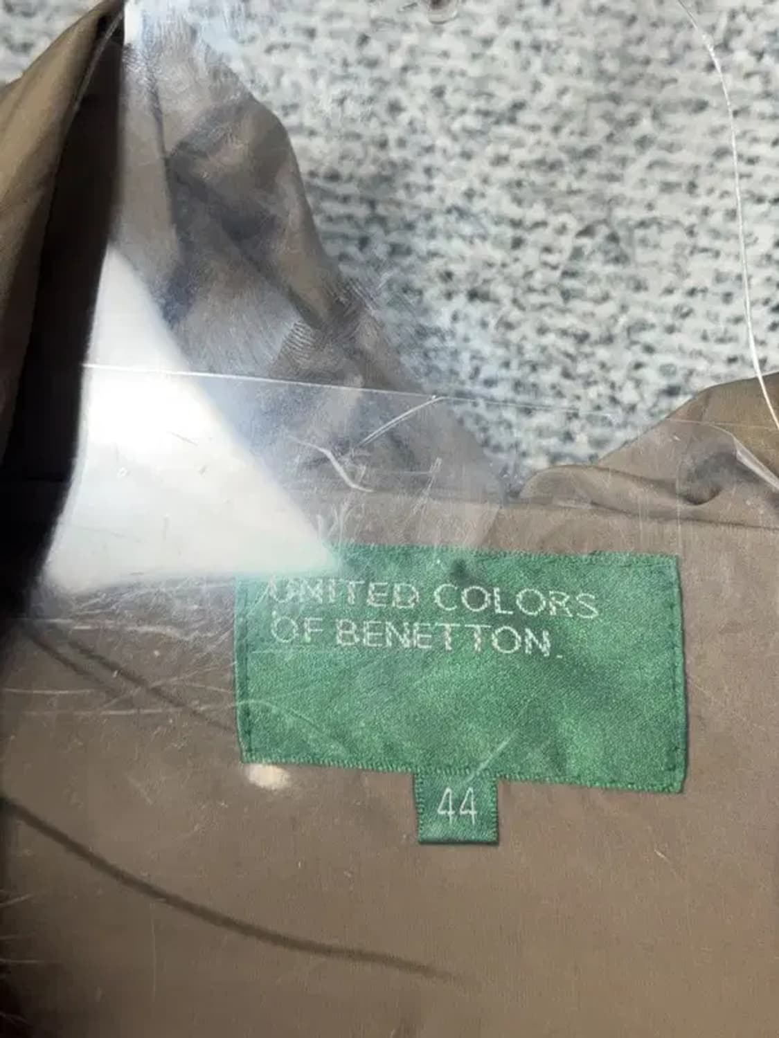 베네통 베이지 덕다운 퍼 패딩 점퍼 44 상품이미지5