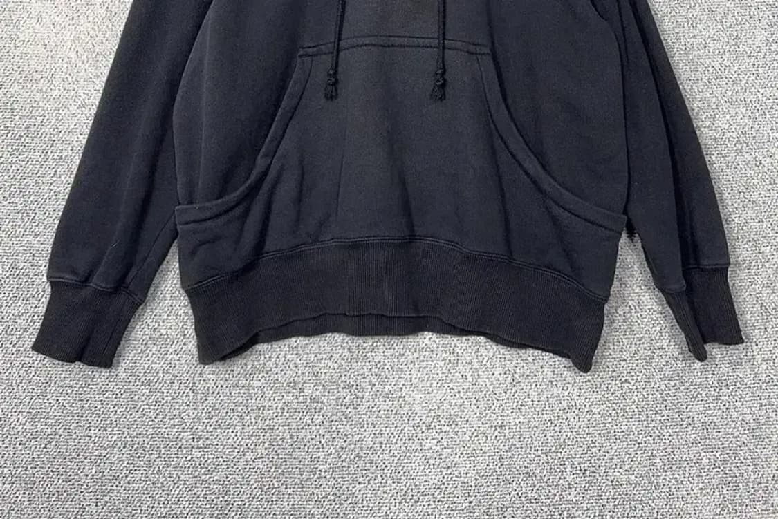 나이키 블랙 센터 로고 후드티 M 상품이미지4