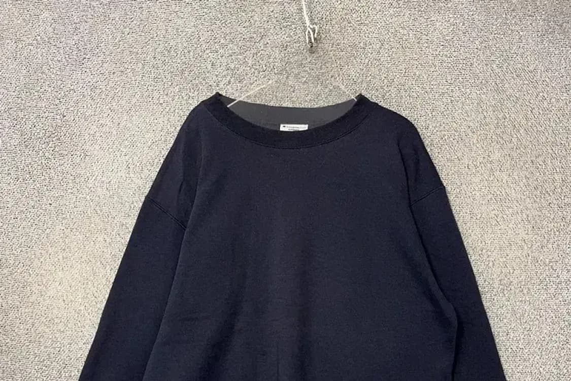 챔피온 네이비 맨투맨 M 상품이미지3