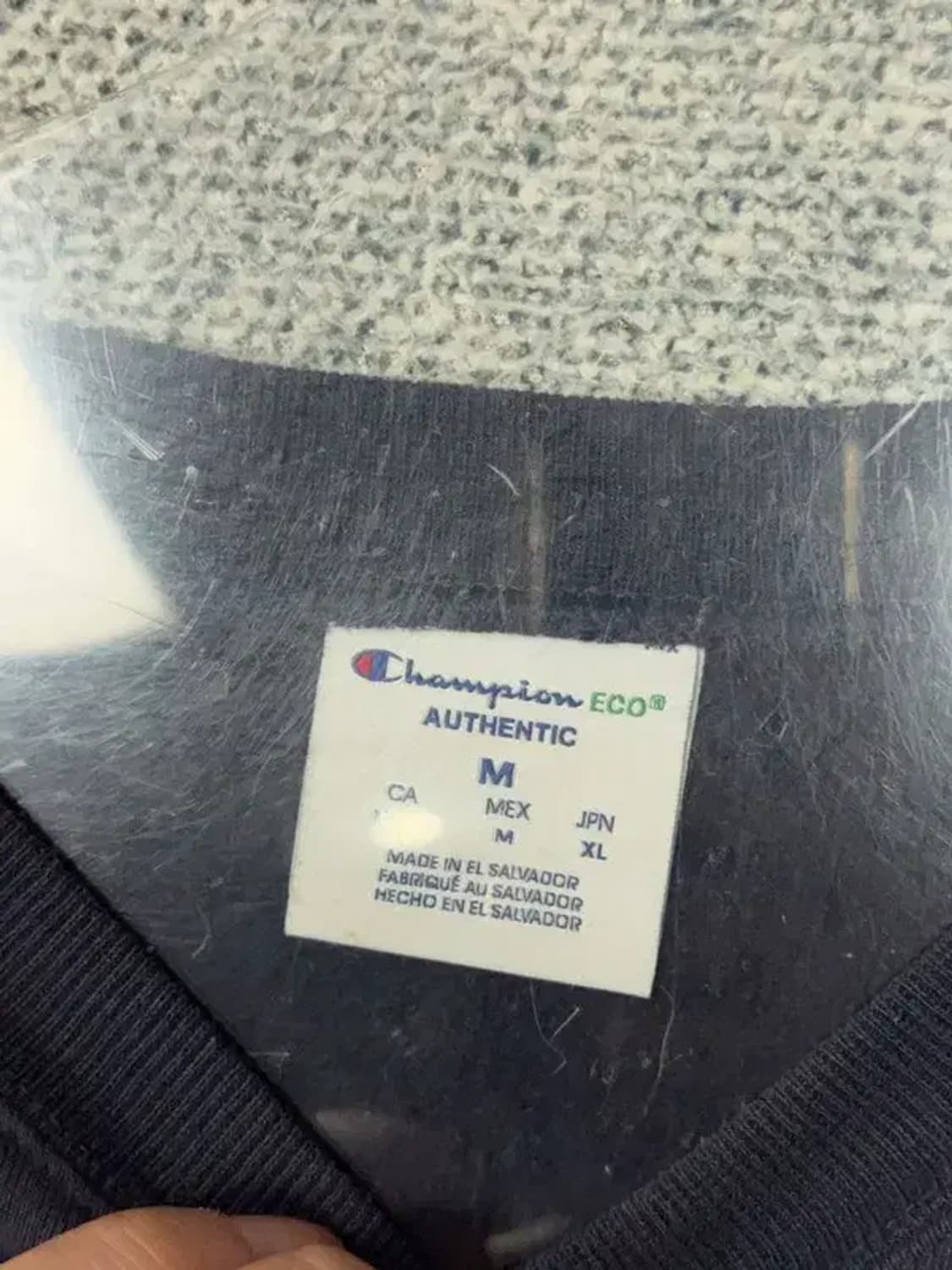 챔피온 네이비 맨투맨 M 상품이미지7