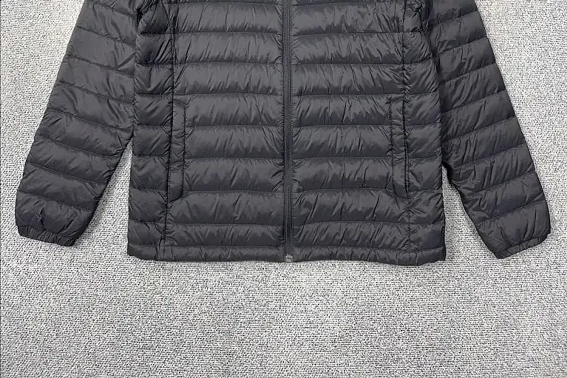 밀레 그레이 로고 다운 경량 패딩 XL 상품이미지4
