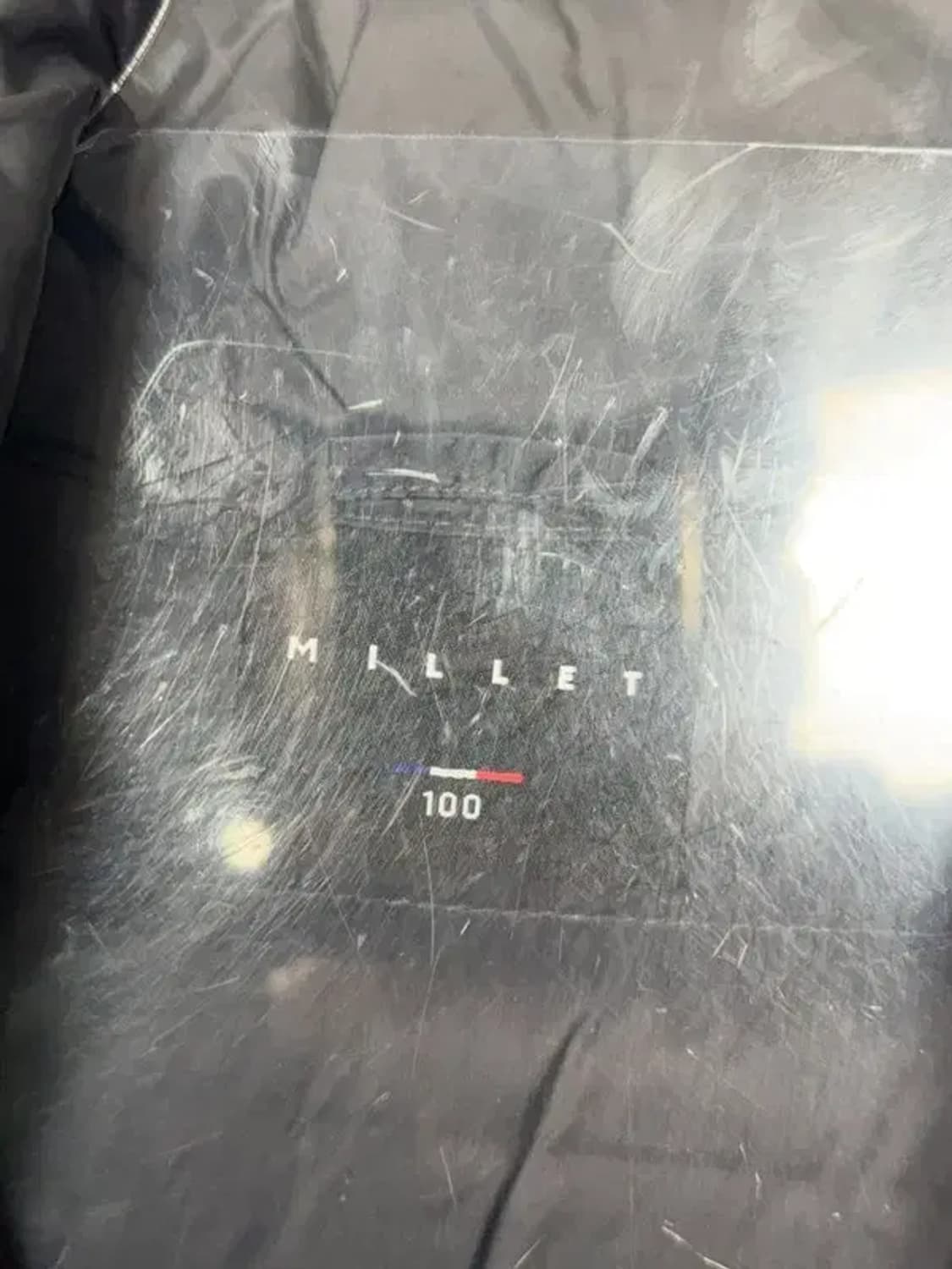 밀레 그레이 로고 다운 경량 패딩 XL 상품이미지7