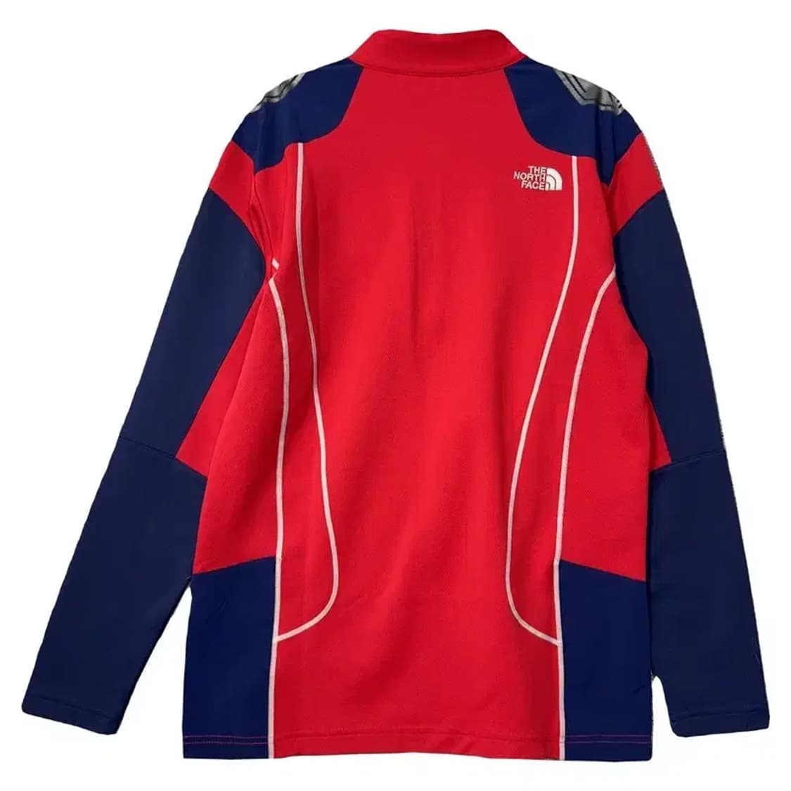 노스페이스 레드 로고 등산 기능성 반집업 긴팔 M 상품이미지2