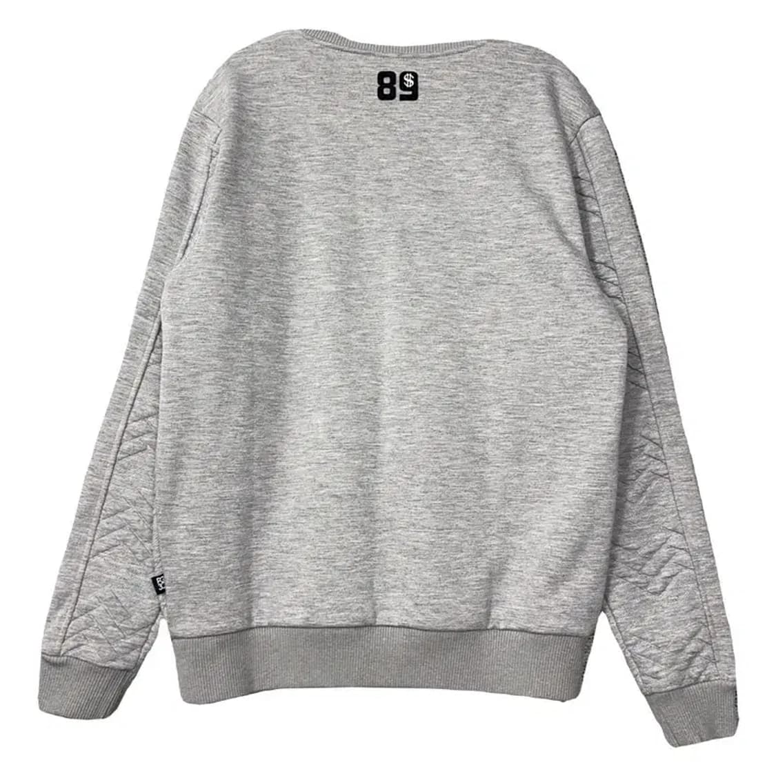 파리게이츠 프린팅 라이트 그레이 골프 맨투맨 100 상품이미지2