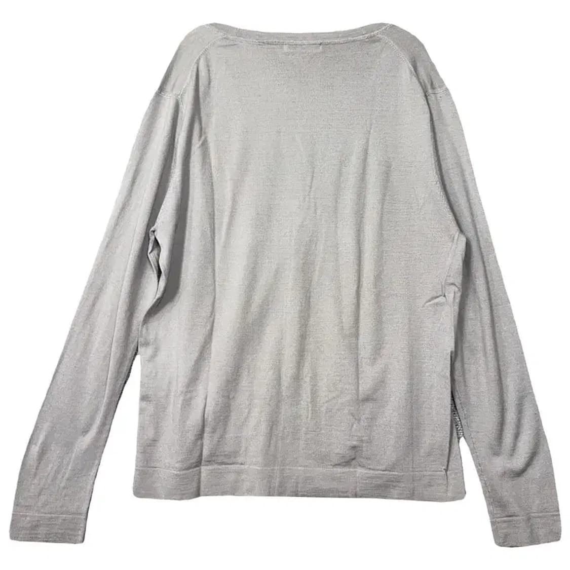 마인드브릿지 라이트 그레이 캐주얼 니트 가디건 105 상품이미지2