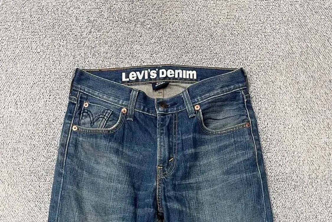 리바이스 523 워싱 일자핏 빈티지 청바지 W 28 L 32 상품이미지3