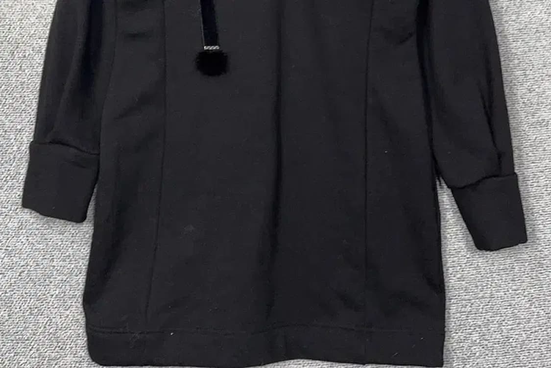 [새상품]에고이스트 프린팅 블랙 후드 원피스 L 상품이미지4