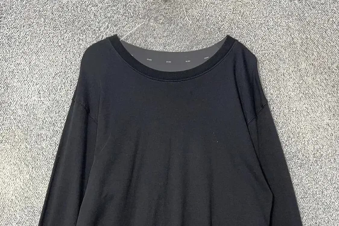 안다르 그레이 기능성 오버 사이즈 긴팔티 F 상품이미지3