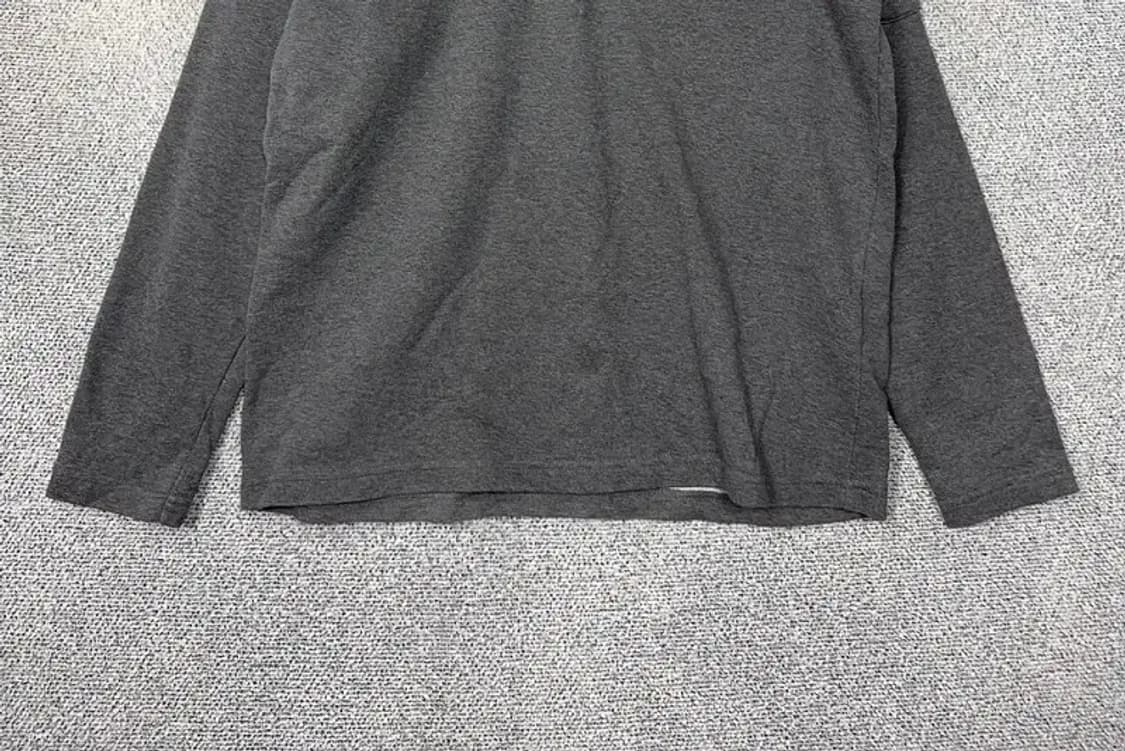 데상트 그레이 로고 맨투맨 L 상품이미지4