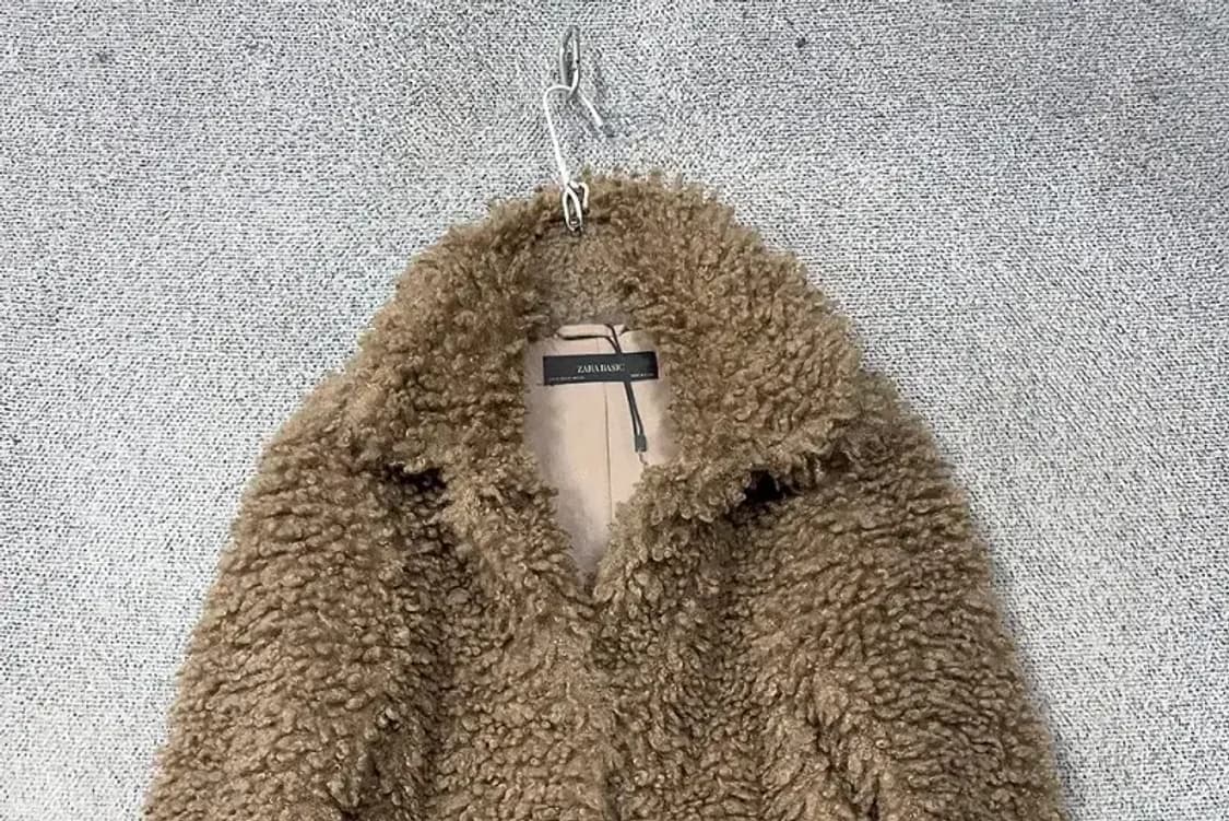 자라 브라운 뽀글이 자켓 XS 상품이미지3