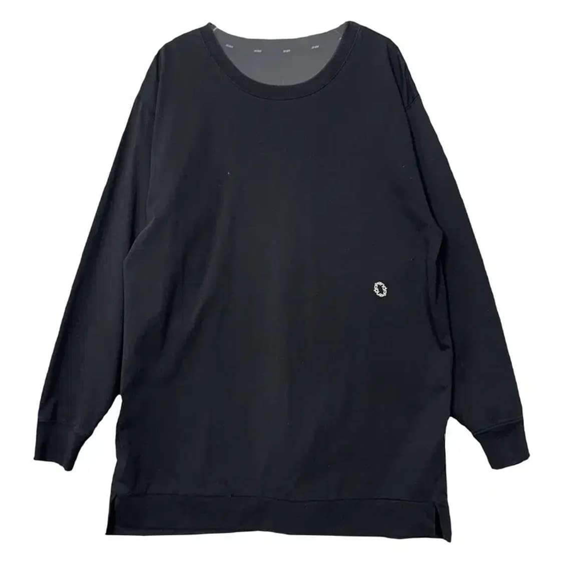 안다르 블랙 원피스 맨투맨 F 상품이미지1