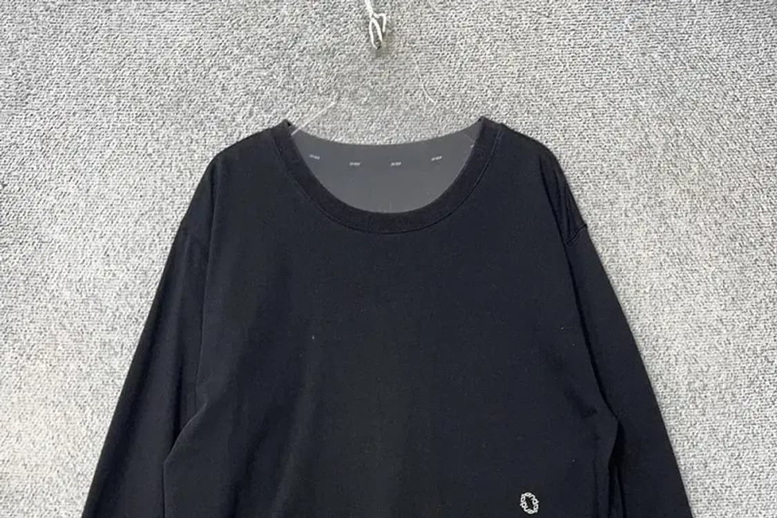 안다르 블랙 원피스 맨투맨 F 상품이미지3