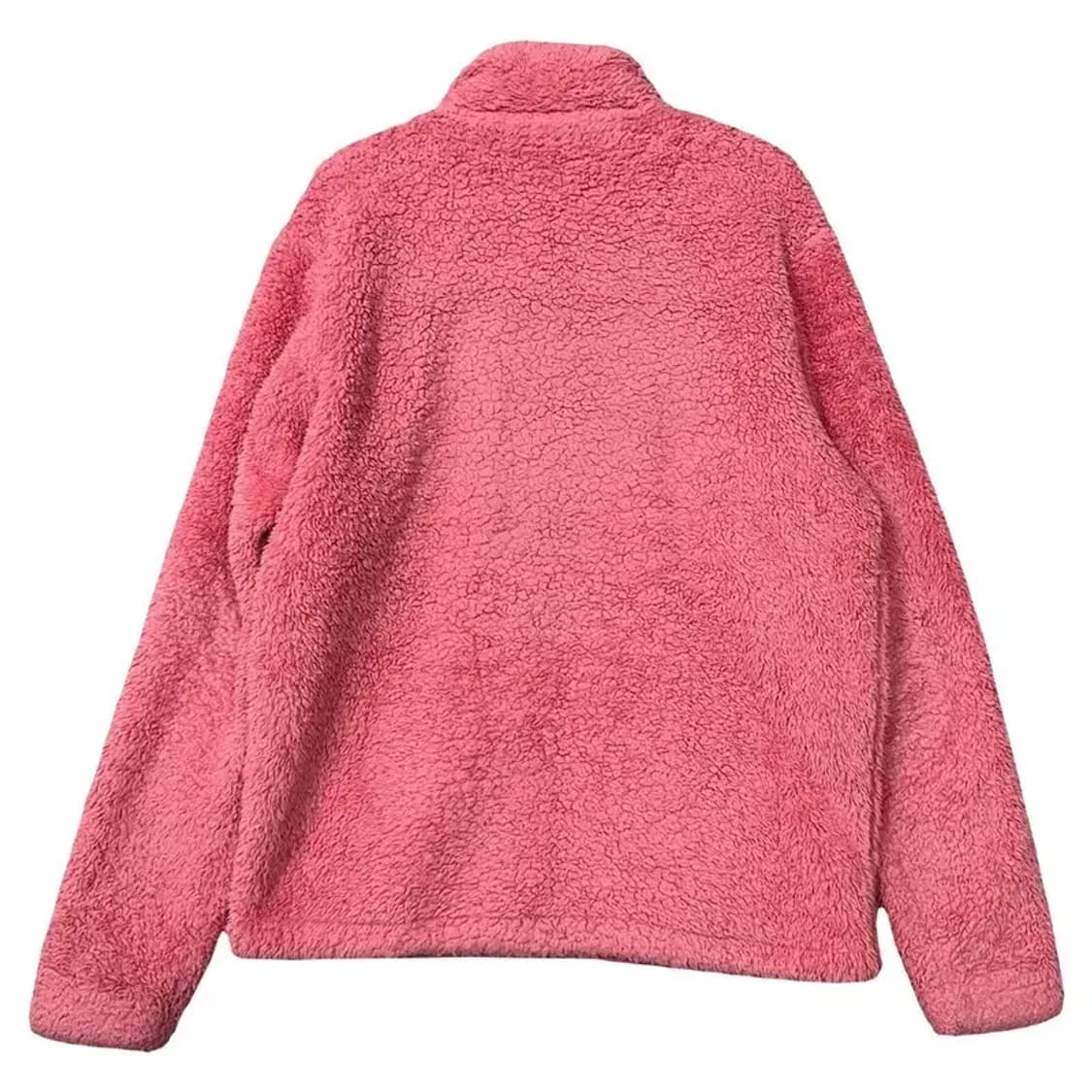 휠라 핑크 뽀글이 후리스 집업 X-SMALL 상품이미지2