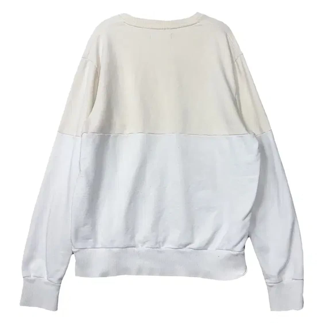 프레드페리 프린팅 크림 맨투맨 L 상품이미지2