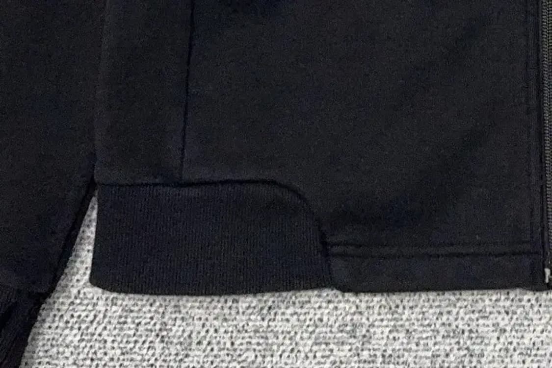 르꼬끄 스포츠 블랙 로고 코튼 집업 XL 상품이미지6