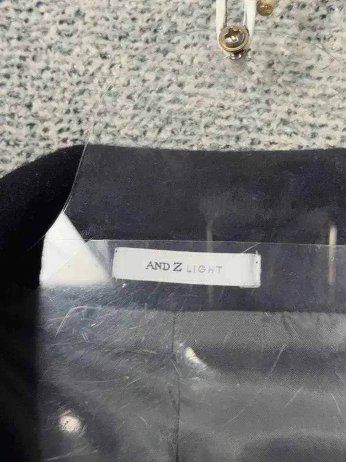 앤드지 블랙 울 롱코트 110 상품이미지8