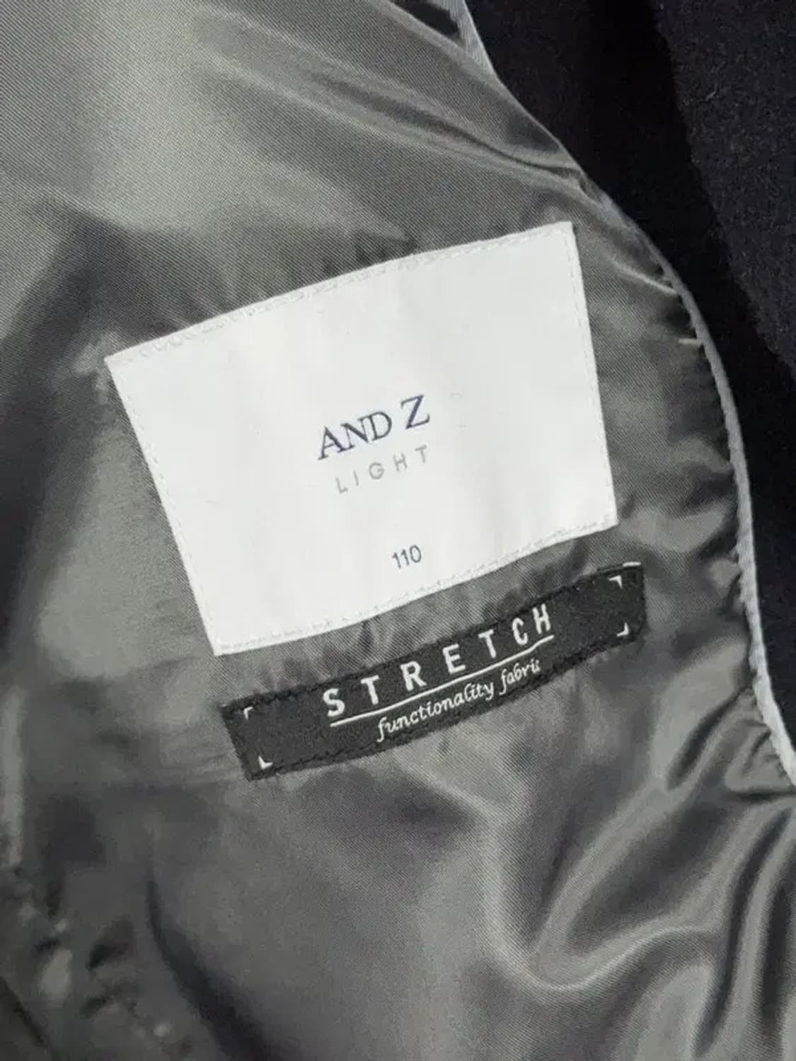 앤드지 블랙 울 롱코트 110 상품이미지9