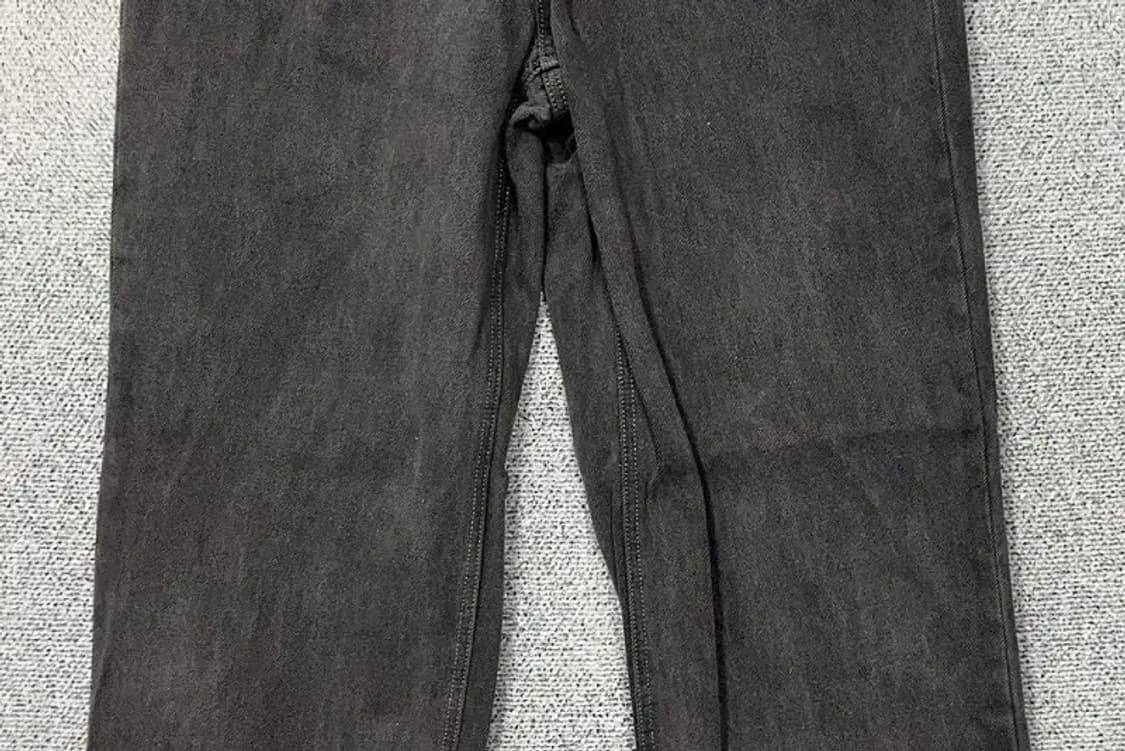 무신사스탠다드 캐주얼 흑청 데님팬츠 31 상품이미지4