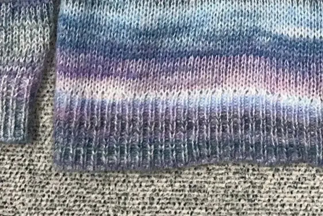 갭 스트라이프 다채색 빈티지 아크릴 니트 M 상품이미지6