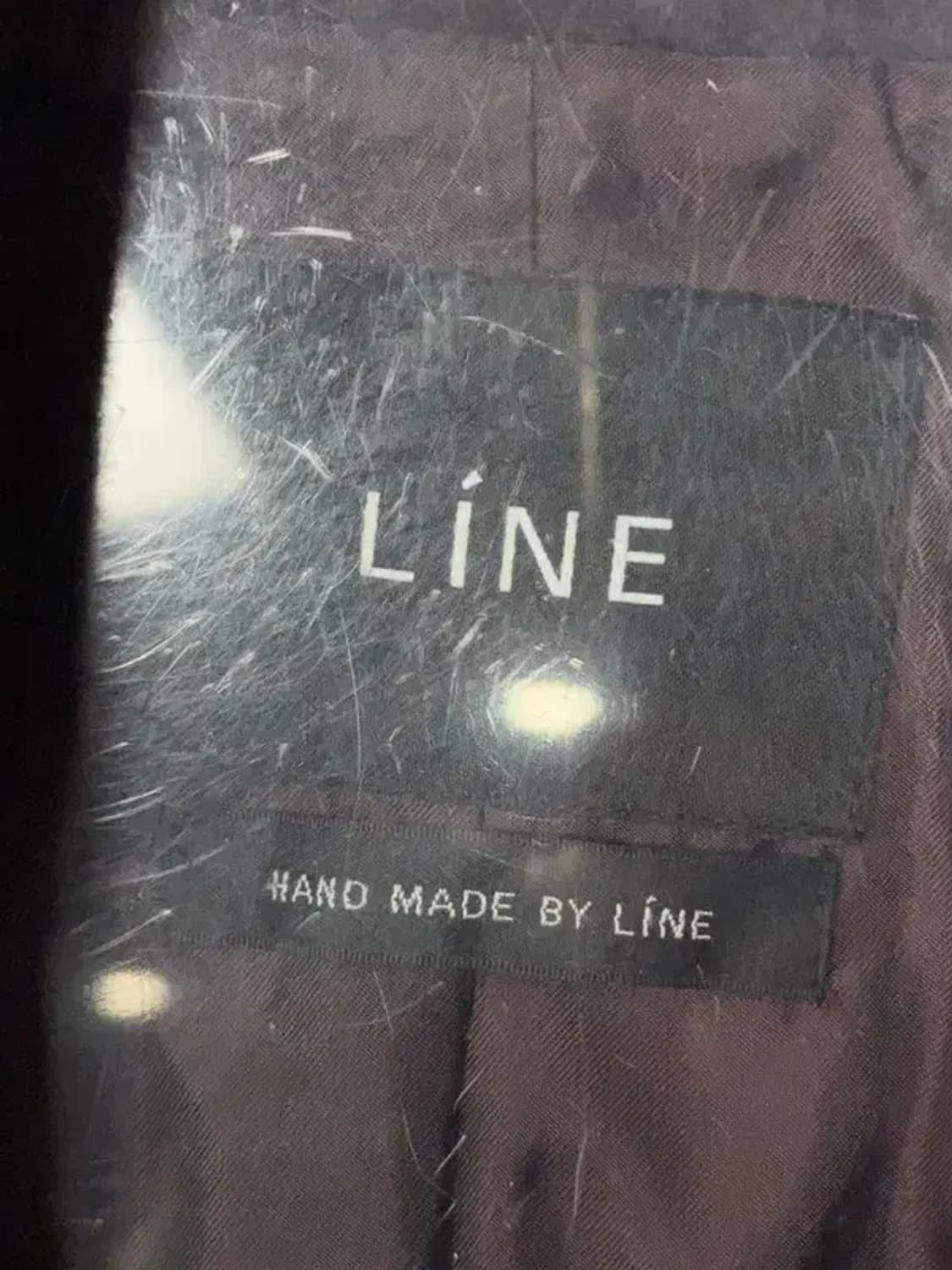 라인 버건디 클래식 오버핏 울 코트 55 상품이미지6