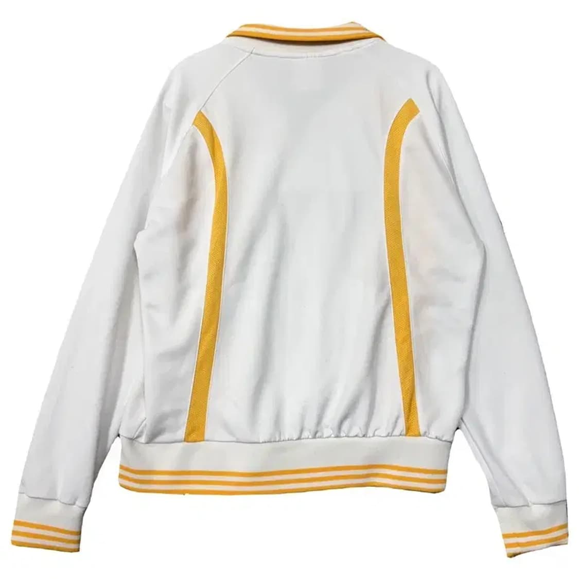 아디다스 화이트 옐로우 오리지날 트랙탑 집업 저지 95 상품이미지2