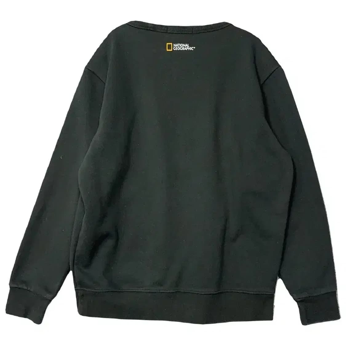 내셔널지오그래픽 프린팅 그린 맨투맨 XL 상품이미지2