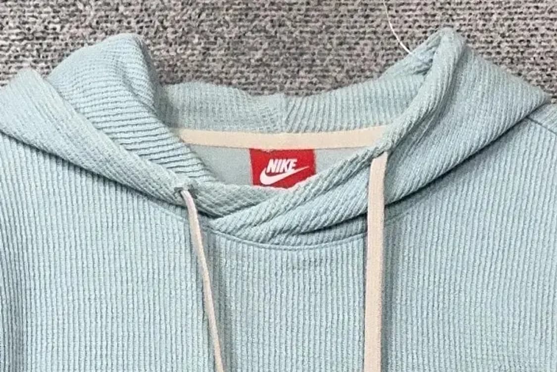 나이키 프린팅 라이트 블루 후드티 XL 상품이미지5