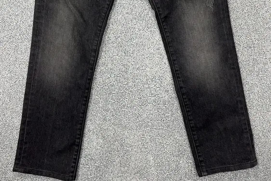 리바이스 511 흑청 워싱 데님 팬츠 32 상품이미지4