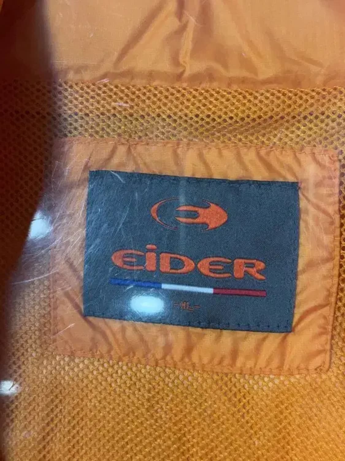 아이더 오렌지 기능성 바람막이 XL 상품이미지6