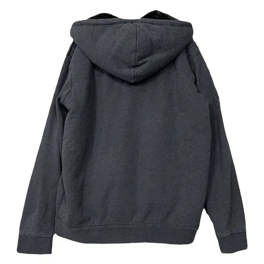 엔비에이 로고 그레이 오버핏 후드 집업 XL 상품이미지2