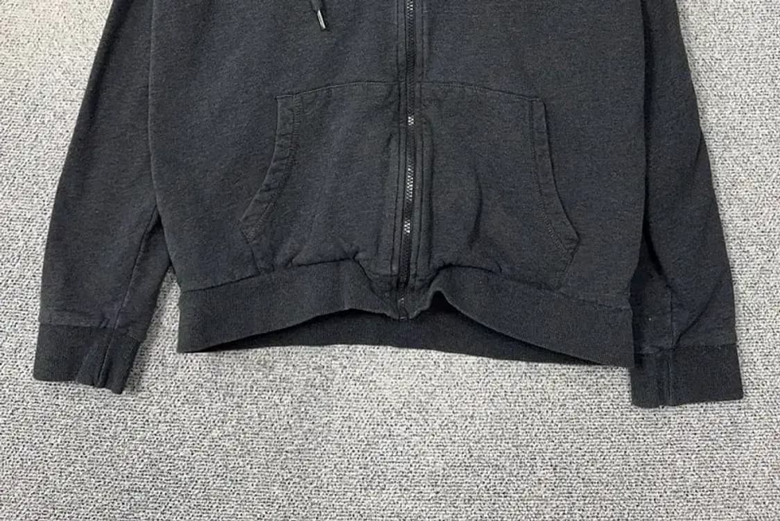 엔비에이 로고 그레이 오버핏 후드 집업 XL 상품이미지4