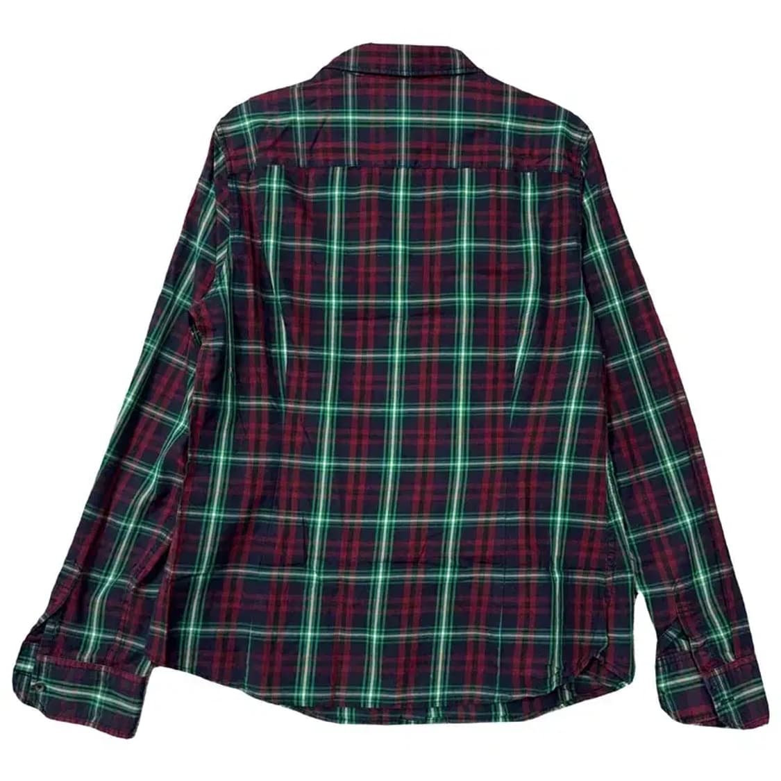 빈폴 체크 레드 그린 셔츠 100 상품이미지2