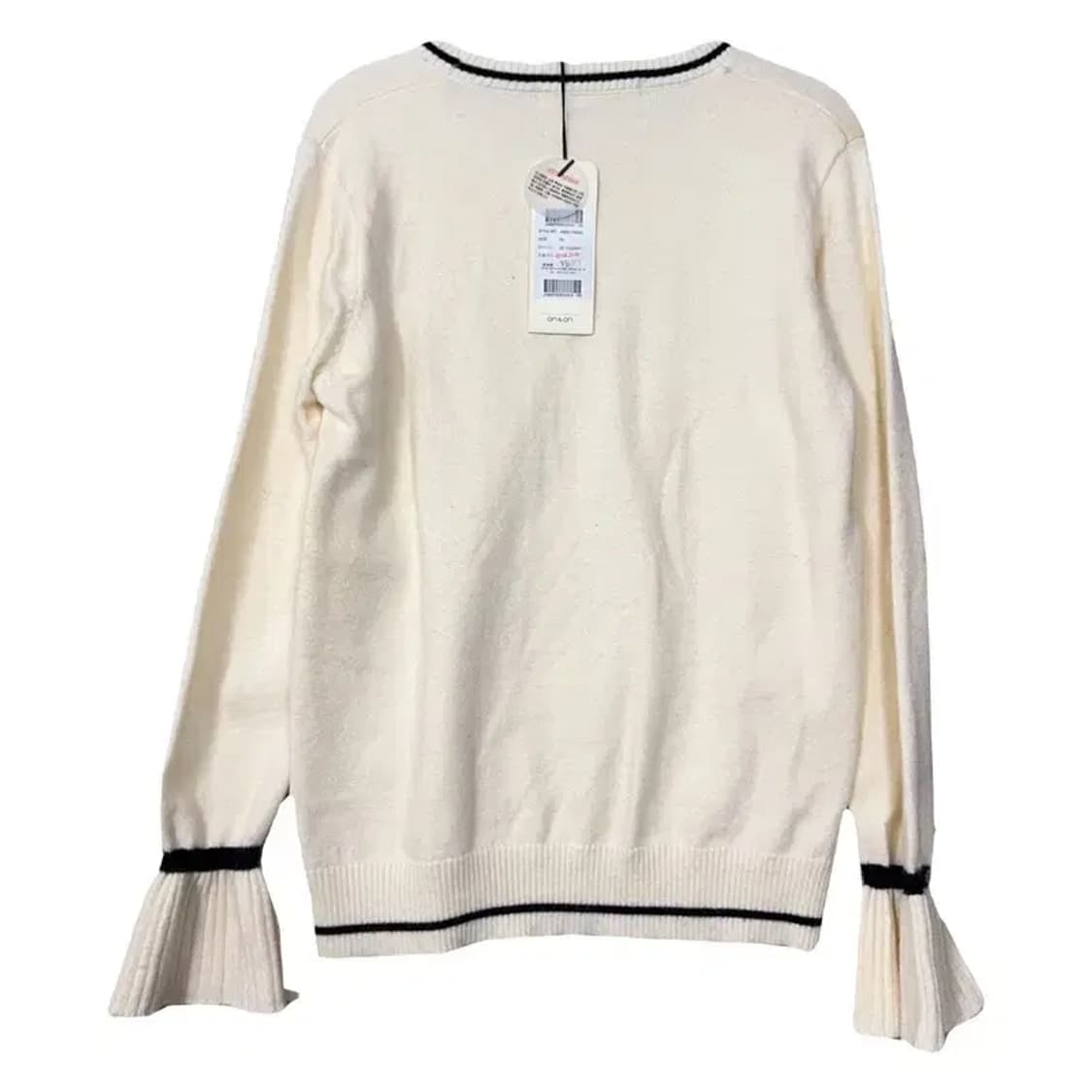 [새상품]온앤온 크림 니트 00 상품이미지2