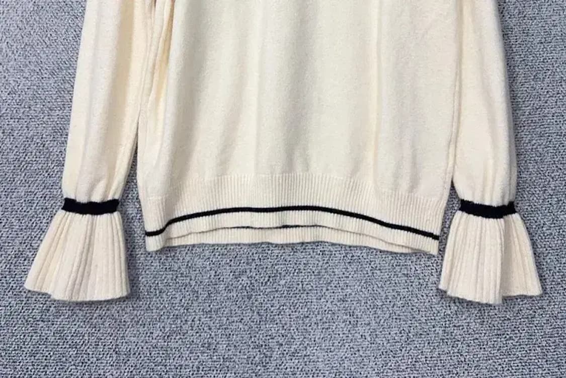 [새상품]온앤온 크림 니트 00 상품이미지4