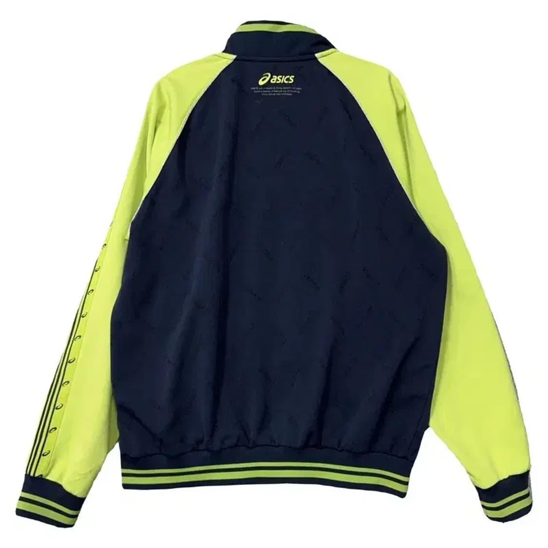 아식스 네이비 로고 기능성 집업 95 상품이미지2