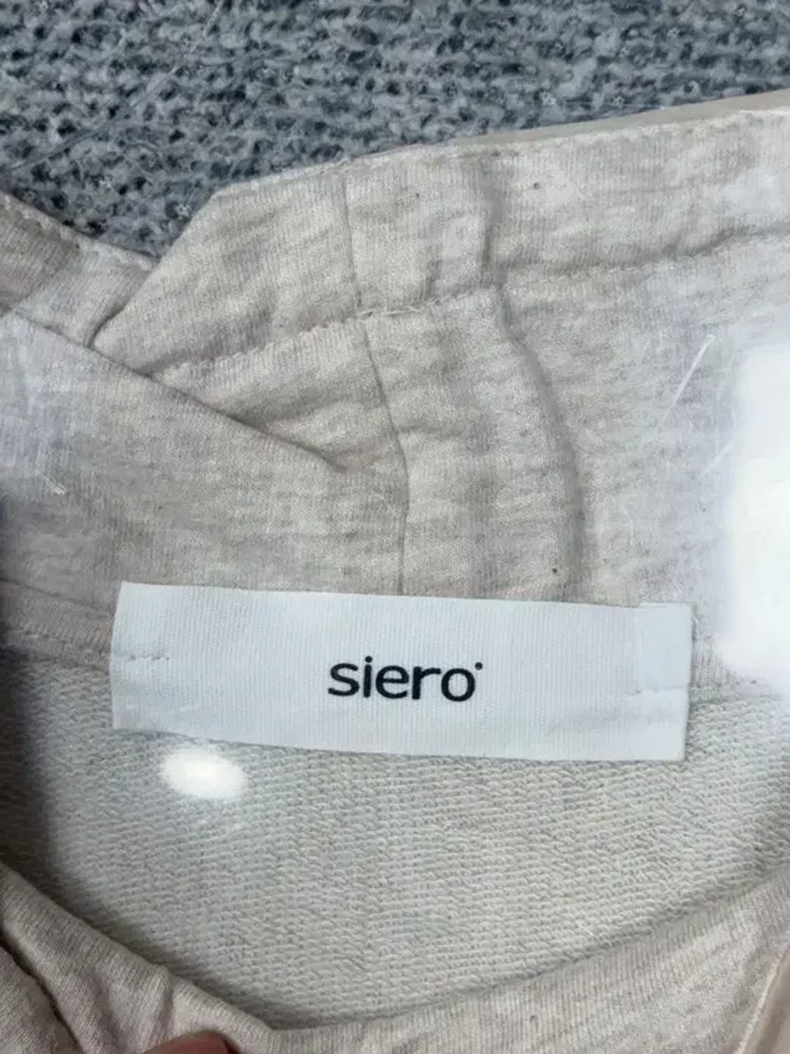 시에로 크림 베이지 후드티 0(XS) 상품이미지6