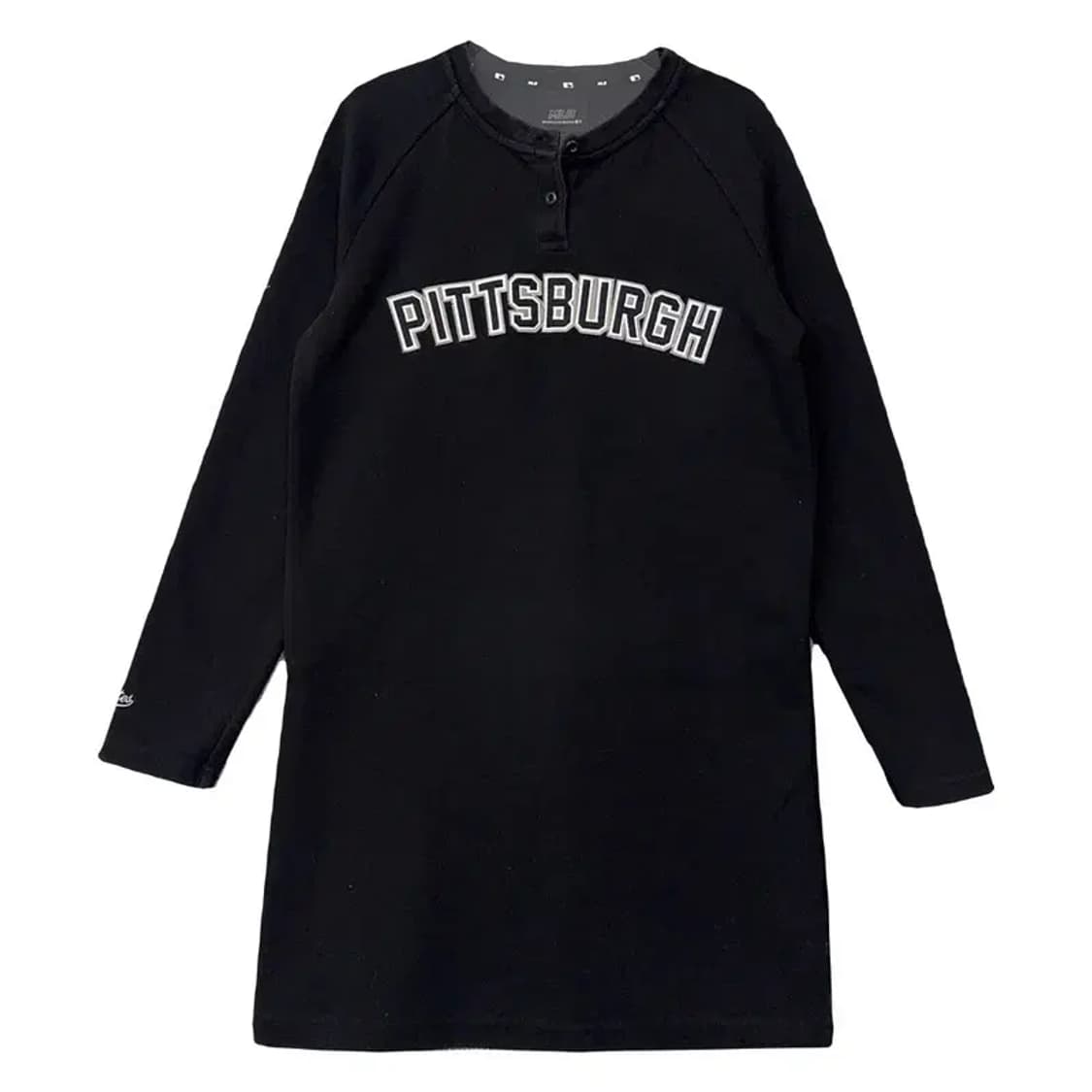 엠엘비 프린팅 블랙 원피스 90 상품이미지1