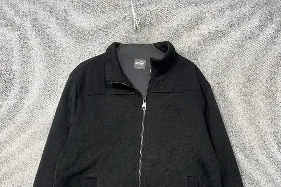 푸마 블랙 기능성 집업 자켓 L 상품이미지3