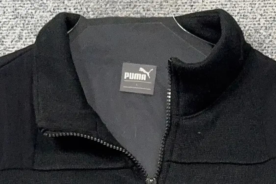 푸마 블랙 기능성 집업 자켓 L 상품이미지5