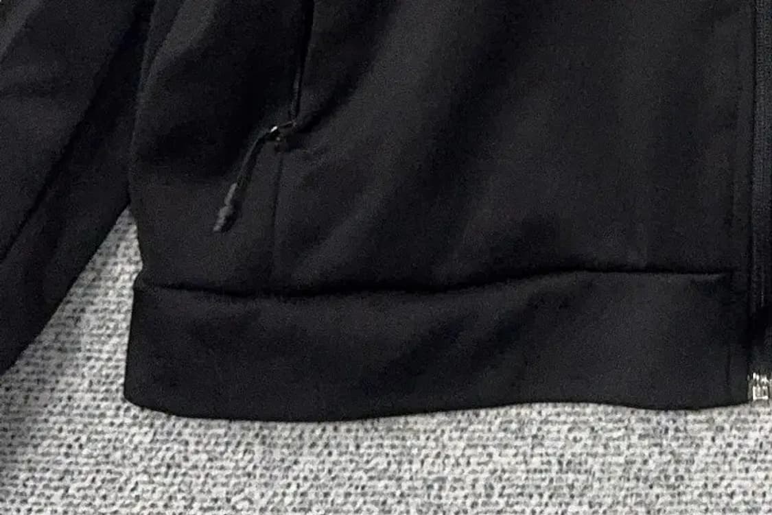 아디다스 검흰 로고 삼선 트랙탑 집업 저지 2XL 상품이미지5