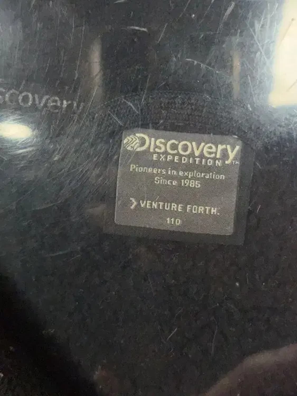 디스커버리 블랙 로고 플리스 후리스 110 상품이미지7