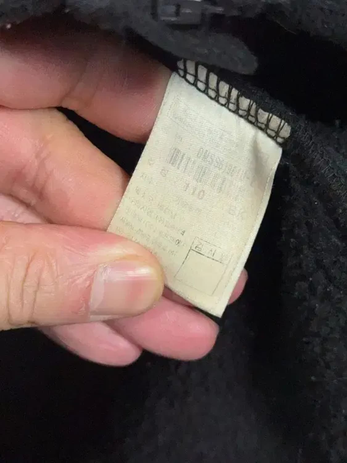 디스커버리 블랙 로고 플리스 후리스 110 상품이미지8