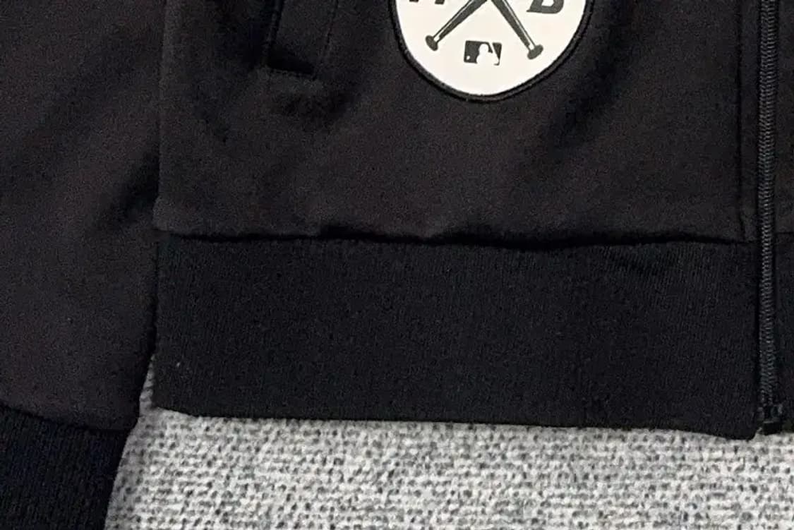 엠엘비 프린팅 블랙 기능성 집업 저지 100 상품이미지6